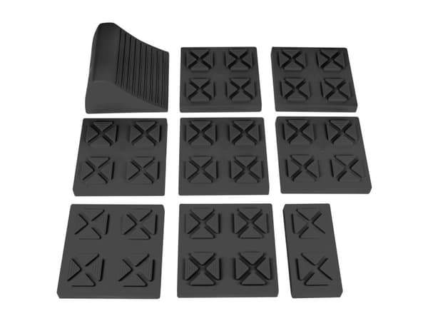 Calima 46057 Udligningskile, Trinkile 2500 kg PP 24 cm x 24 cm x 25 mm