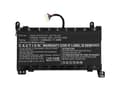 Miniatyrbilde 3 av 4: CoreParts - Batteri til bærbar PC - with 16-pin connector - litiumion - 5.3 Ah - 77 Wh - svart - for OMEN by HP Laptop 17; HP EliteBook 735 G5