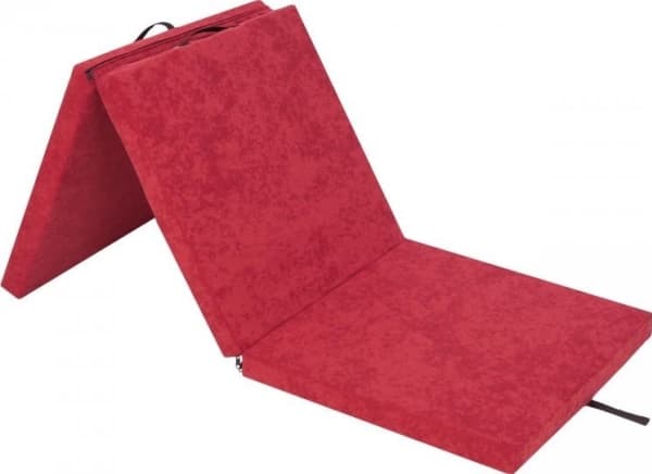 FOLDING MATTRESS BEN - L - RED
