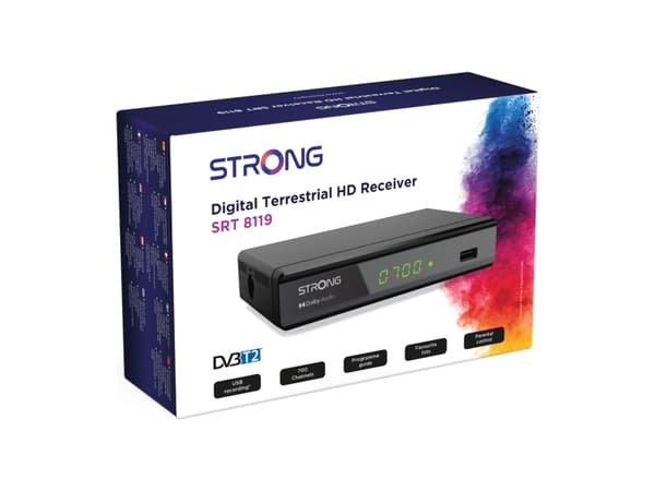Sterk SRT8119 DVB-T/DVB-T2 H.265 HD-dekoder