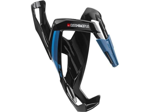 Elite ELITE CUSTOM RACE PLUS BOTTLE CAGE BLACK-BLUE 0140644