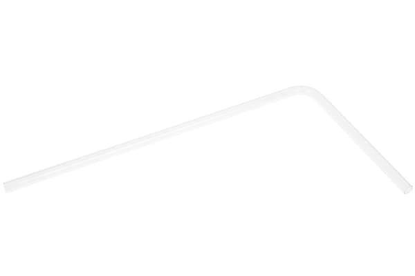 Alphacool 18566, Rør, Akryl glass, Gjennomsiktig, 90°, 20 °C, 4 stang