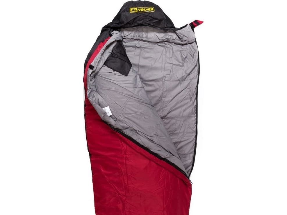 Volven Superlight I red sleeping bag left