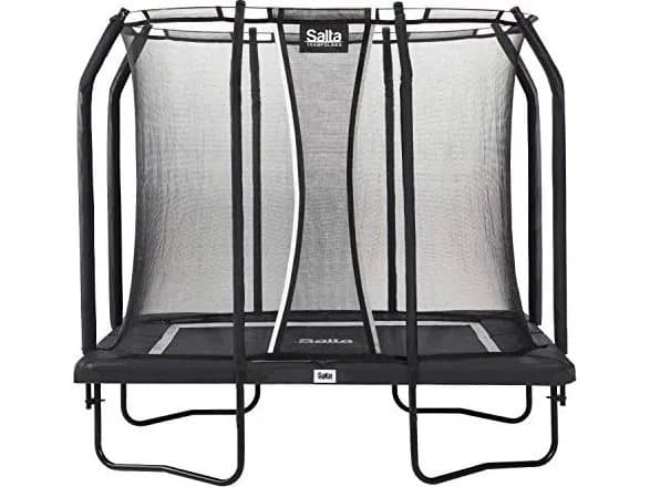 Salta Trampoline Premium Black Edition 214x153 cm. - Inkl. sikkerhetsnett