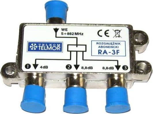 Telmor RA-3F antennesplitter