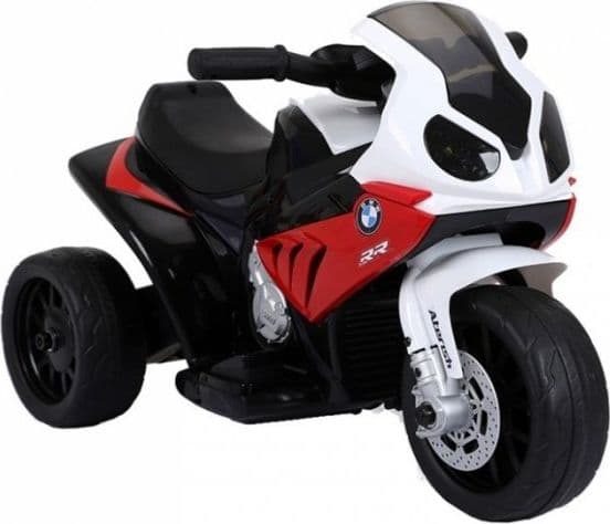 Lean Cars LEANToys batterimotor BMW S1000RR trehjulssykkel rød
