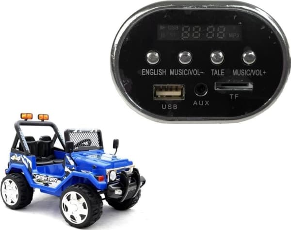 LEANToys Music panel for the car Jeep S618 battery