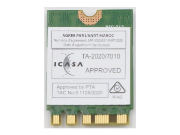 FRU Liteon RTL8852AE WIFI 6 2*2ax+BT5.1 PCIE M.2 WLAN