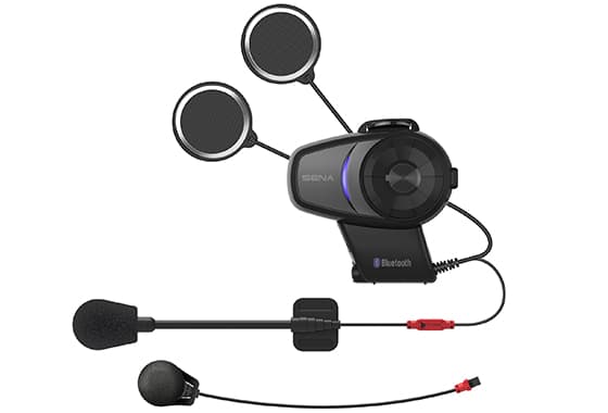 Sena 10S-02D, 4 kanaler, 1600 m, A2DP, AVRCP, HFP, HSP, 76 - 108 Hz, Micro-USB, -10 - 55 °C