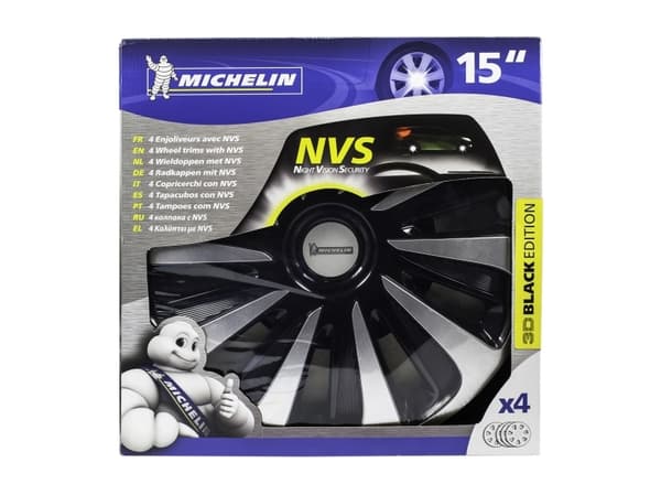 Michelin-pyöränkorkit 15" - 4 kpl.