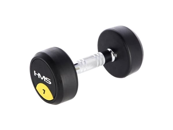 HMS HG PRO kumitettu käsipaino 1 x 7 kg