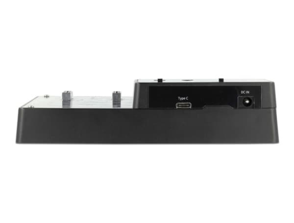 Delock - SSD-dockningsstation - fack: 4 - M.2 - M.2 NVMe Card - USB 3.2 (Gen 2) - svart