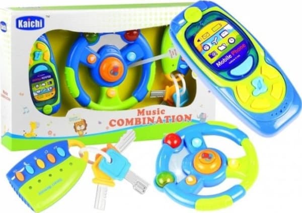 Lean Toys Sound training kit kuljettajan avaimet kaukosäädin