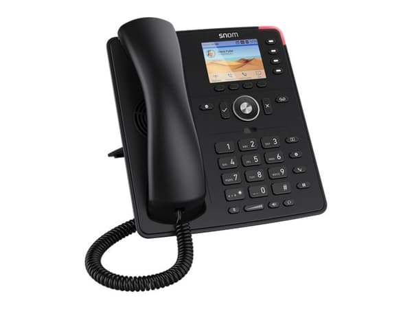 SNOM D713 VOIP-telefon SIP Gigabit Svart