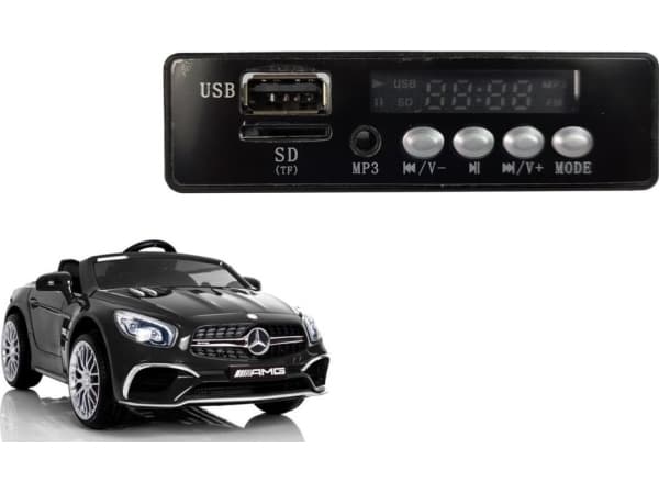 Lean Cars Bil musikkpanel Mercedes SL65 XMX602 batteri