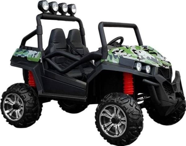 LEANToys Auto Battery S2588 Lacquered Green Camo