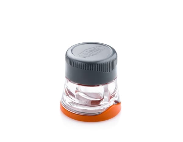 GSI Outdoors 79501, Salt- og pepperbøssesett, Sort, Brun, Gjennomsiktig, Kopolyester, Sort, 38,1 mm, 38,1 mm