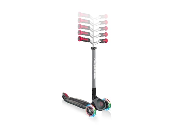 Globber Master lights, Barn, Trehjulig skoter, Pojke/flicka, Asfalt, 50 kg, 3 hjul