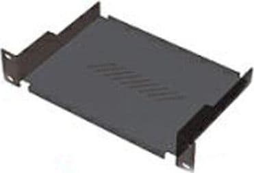 Triton 10" shelf 1U, Svart, 254 mm, 150 mm