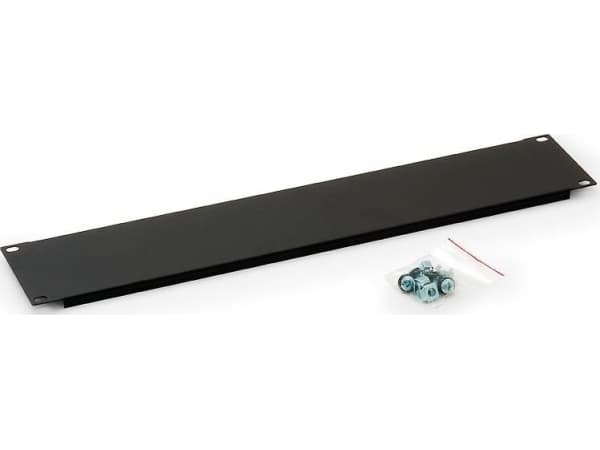 Triton 19" blanking panel 3U black, Sort, 3U, 133 mm