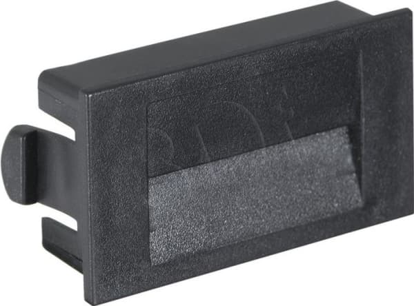 Triton 19" blanking panel 3U black, Sort, 3U, 133 mm