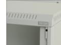 Pikkukuva 5 / 5: Triton 19" Rack Wall-mount 4U/500 glass door, Seinään asennettava laitekehikko, 20 kg, 15,5 kg, Harmaa