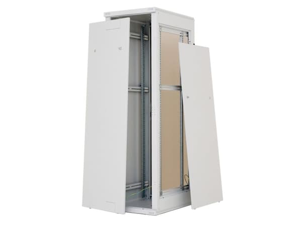 Triton Free-standing cabinet RMA 600x900 15U left glass door, Itseseisova teline, 300 kg, Harmaa