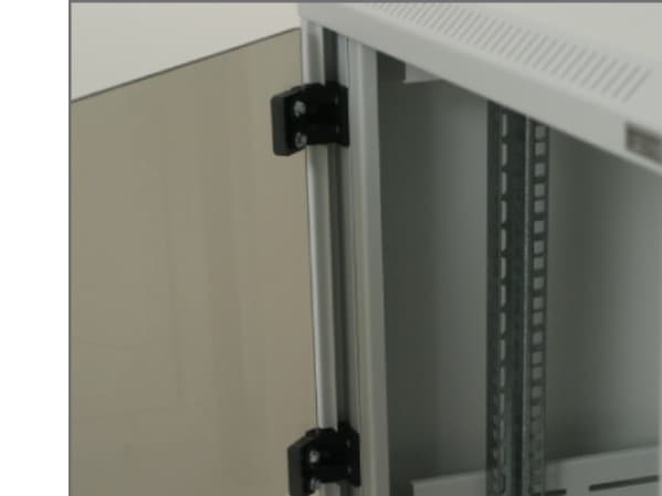 Triton Delta B 2D - Skap - veggmonterbar - RAL 7035 - 9U - 19"