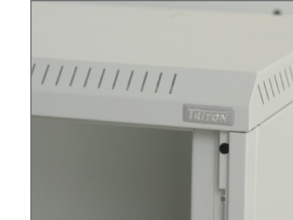 Triton Delta B 2D - Skap - veggmonterbar - RAL 7035 - 9U - 19"