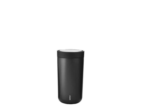 Stelton To Go Click Cup 0,2 l musta metalliväri