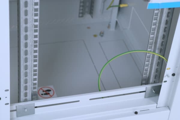 Triton 19" Rack 45U/ 600x1000 Glass door, Frittstående hylle, 400 kg, 100,9 kg, Grå