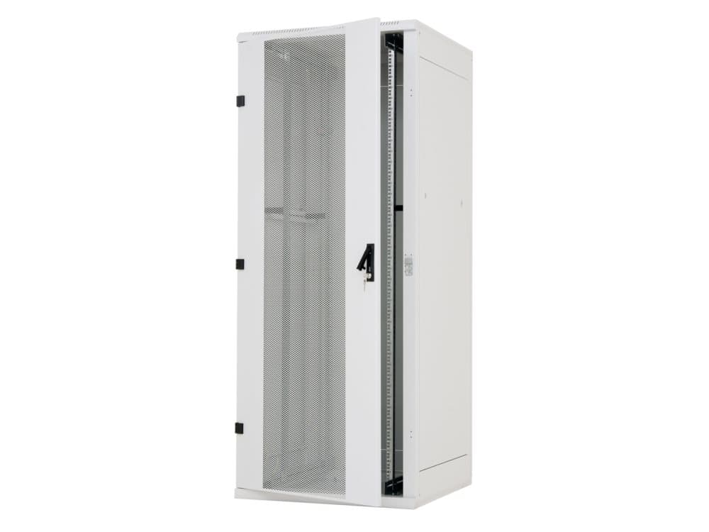 Triton Fristående skåp RMA 600x800 42U med vänster dörr, Fritstående skåp, 400 kg, Grå