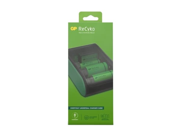 GP Batteries ReCyko B631 husholdningsbatteri USB (130B631)