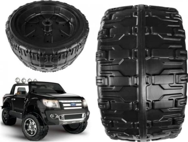 Lean Cars Soft EVA wheel for Ford Ranger I battery vehicle
