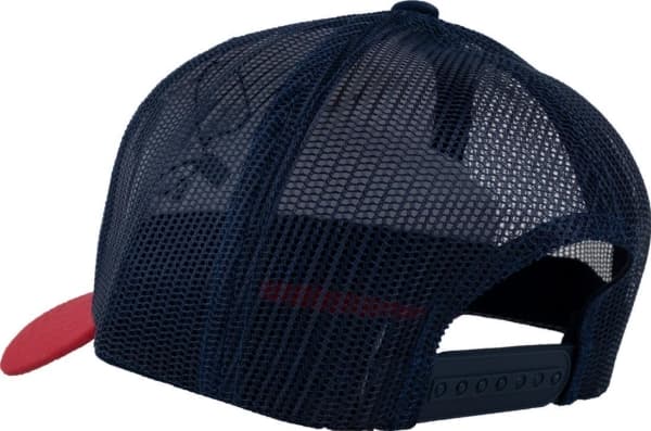 Fila FILA Cap Unisex BEPPU TRUCKER CAP linear logo snap back Red. UNI