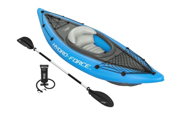 Bestway 65115, Puhallettava kajakki, 1 henkilö(t), 100 kg, Sininen, Polyvinyylikloridi (PVC), PVC-muovi