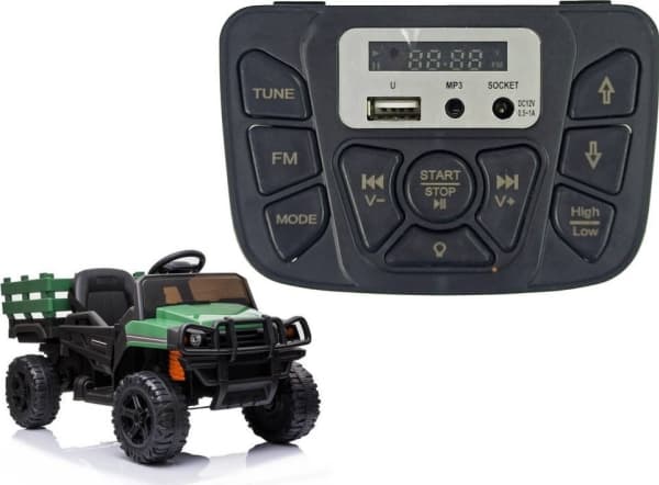 Lean Cars Music panel for the BDM0926 Accumulator Vehicle