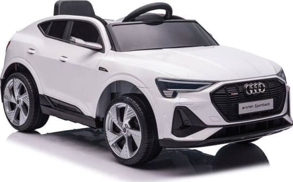 Lean Cars Auto On Audi E-Tron akku valkoinen QLS-6688