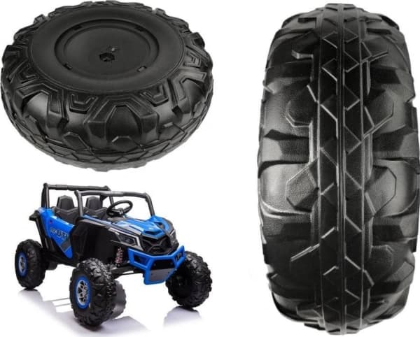 Lean Cars Wheel for et kjøretøy med et EVA XMX613-batteri