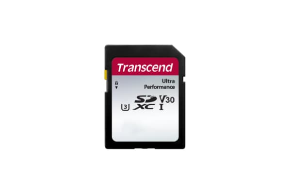 Transcend 340S - Flashminnekort - 64 GB - A1 / Video Class V30 / UHS-I U3 - SDXC UHS-I