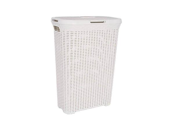 Curver NATURAL STYLE pyykkikori 40L Kermanvärinen
