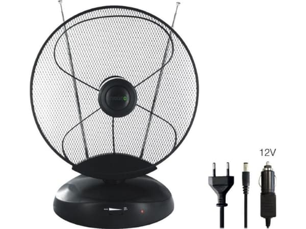 Evolveo Xany 4 LTE, Sisätila, Musta, 1,5 m, 50 dBi, DVB-T,DVB-T2, IEC