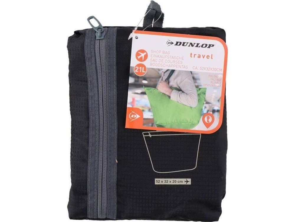 Dunlop Dunlop - Collapsible Shopping Bag (Black)