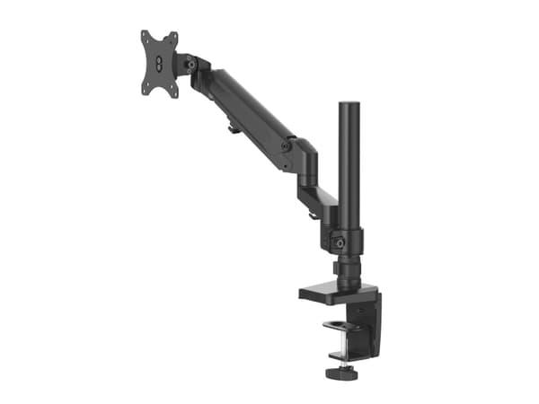 Hama - Monteringssats (fullrörelsearm) - gasfjäder - för Bildskärm - svart - skärmstorlek: 13"-35" - disk-monteringsbar Svart