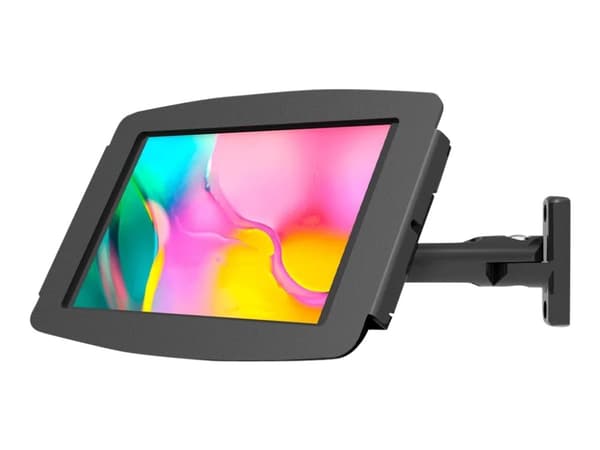 Compulocks Galaxy Tab A8 10.5" Space Enclosure Swing Wall Mount - Monteringssett (hus, leddarm) - svingearm - for nettbrett - låsbar - høyverdig alum