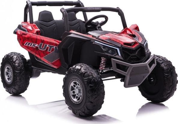 Lean Cars UTV-MX batteribuggy Röd spindelfärg