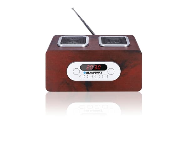 Blaupunkt PP5BR, Kannettava, FM, 6 W, LED, 3,5 mm, Puu
