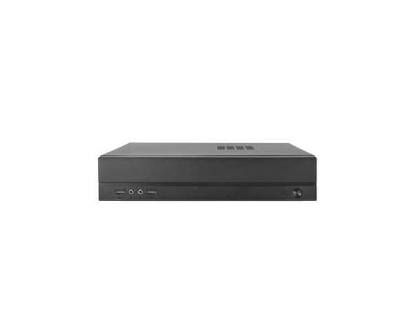 Chieftec Compact Series IX-06B-OP - SFF - micro ATX - ingen strømforsyning (ITX) - svart - USB/lyd