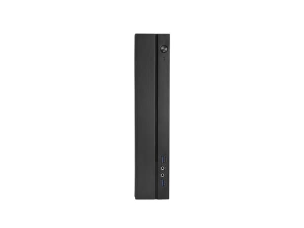 Chieftec Compact Series IX-06B-OP - SFF - micro ATX - ingen strømforsyning (ITX) - svart - USB/lyd