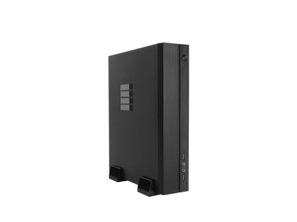Chieftec Compact Series IX-06B-OP - SFF - micro ATX - ingen strømforsyning (ITX) - svart - USB/lyd